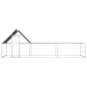 Meilleurs prix pour SALE 2025Petit enclos Maison poules MOOD - Poulailler 6 x 2 x 2 m Acier galvanisé Chill354160