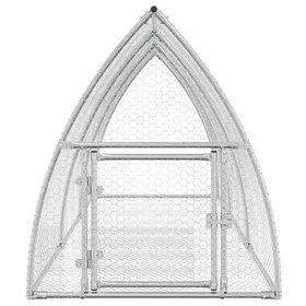 Comparer les prix de Pet®Argent Clapier argenté 300x105x120 cm - robuste et durable - Acier galvanisé 7_4136441