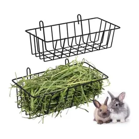 Comparer les prix de Support de Foin pour Cochon dInde Mangeoire Foin de Lapin 2 pices pour Cage Support de mangeoire Foin en Cage MANGEOIRE