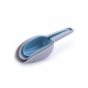 Comparer les prix de Lot de 3 Cuillères à Nourriture Cuillère à Mesurer pour Chien Plastique Pelle pour Nourriture Croquette Multifonction Pelle
