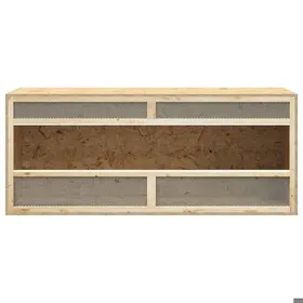 Meilleurs prix pour Terrarium en bois dingénierie - WIENS - 120x50x50 cm - Multicolore - Résistant à la chaleur et à lhumidité