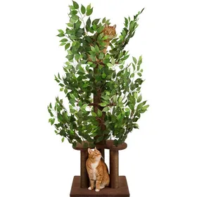 Meilleurs prix pour Arbre à chat multi-niveaux - JOZSI - Arbre à chat 4 niveaux avec 3 piliers à gratter montage facile et format compact