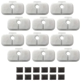 Comparer les prix de Filtres de Remplacement pour Fontaine à Eau pour Chat PETLIBRO PLWF105/PLWF115/PLWF005 Triple Filtration pour Fontaine à Eau pour