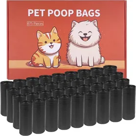 Meilleurs prix pour 675 Pièces Sac A Crottes Chien, Sacs À Caca Anti-Fuite Et Très Épais, Sacs À Déjections Canines Biodégradables, Sac Ramasse-C