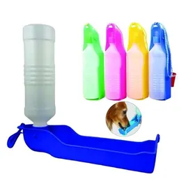 Comparer les prix de Gourde Portative pour Chien - Bleu- 500ML - Pliable - Bol Intégré - Idéale pour Randonnée Étiquette