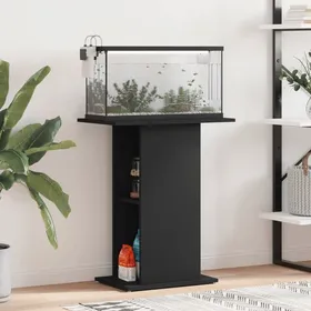 Comparer les prix de NEW* Support pour aquarium - UU - noir 60,5x36x72,5 cm bois d'ingénierie CHY57951320