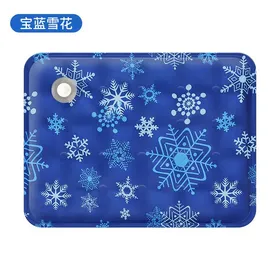 Comparer les prix de Tapis de refroidissement pour animaux - Phoesky - 30x40 cm - Bleu foncé - Poudre de cristal de glace - Écologique - PVC