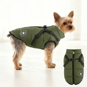 Meilleurs prix pour Aopunly Manteau pour chienTaille XL Manteau Chien pour  Chien et ChatVeste dhiver Vert militaire