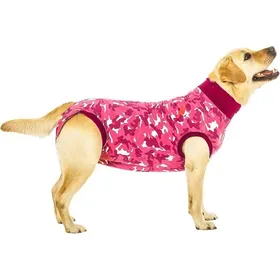 Meilleurs prix pour Gilet de Protection Suitical Recovery Suit Chien XL Rose Camouflage Confortable