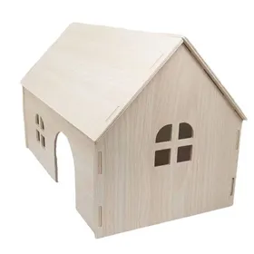 Meilleurs prix pour Petite cabane pour animaux avec toit et ventilation panneaux en bois massif 40 x 235 x hauteur 26 cm ACCESSOIRE DE CAGE