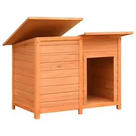 Comparer les prix de RemiseNiche pour chiens - Animaux - Bois de pin et de sapin solide 120x77x86 cm JILIMAISON2025 1704044