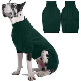Comparer les prix de Manteau pour chien - Manteau chaud pour chien - Pull pour chien- Vêtements pour animaux - Pull de Noël pour chiens - Grand pull-XL