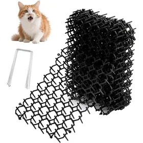Meilleurs prix pour Tapis Anti-Chat 12x20x15cm avec Pointes Clous U Inclus Répulsif Jardin Intérieur/Extérieur