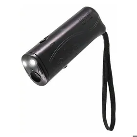 Meilleurs prix pour Appareil de dressage et rpulsif pour chien ultrasons LED Anti-aboiement Dispositif de dressage portable pour chien Noir VHV