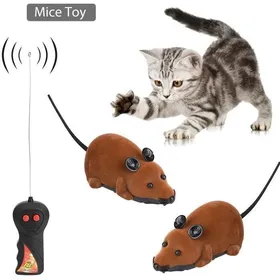 Meilleurs prix pour Jouet électronique - VGEBY - Souris télécommandée - Marron - 2 modes - Contrôle 75 m
