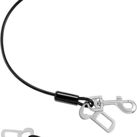 Comparer les prix de Ceinture de sécurité pour chien laisse en fil dacier anti-morsure de 81 cm avec boucle et loquet