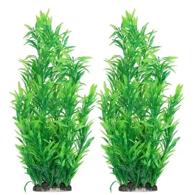 Meilleurs prix pour Plantes aquatiques artificielles pour décoration daquarium pour paysage daquarium Herbe en boule verte