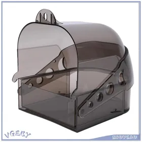 Comparer les prix de Duokon Boîte de bain doiseaux Bain doiseaux pour Cage baignoire spacieuse et transparente suspendue pour animalerie soin