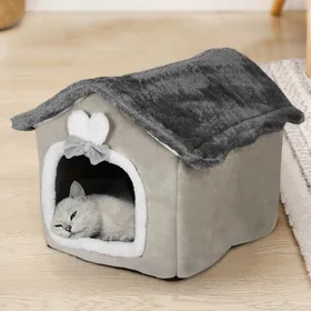 Comparer les prix de SUPFINE Niche dhiver pour Chat Maison pour Chat et Chien Niche pour Chien Tente-abri Chaude pour Animaux de Compagnie