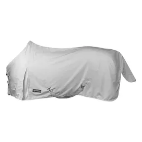 Comparer les prix de Couverture dextérieur pour cheval en coton Horka 400 g - blanc - Blanc - 135/185 cm
