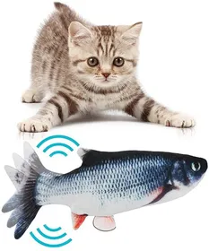 Meilleurs prix pour Jouet pour chat Flippity Fish Jouet pour chat en forme de poisson flottant Jouet pour chat en forme de poisson mobile pour chats -