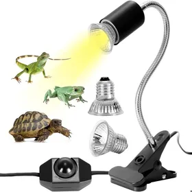 Meilleurs prix pour Lampe Tortue Lampe Chauffante Tortue 25W 50W  Tortue Terrestre Chauffante Reptiles et Amphibiens pour Aquarium 360 degrés
