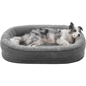 Meilleurs prix pour Panier Chien Orthopédique - YSFMODE - Pawk - Mémoire de Forme - Déhoussable - Imperméable - Gris