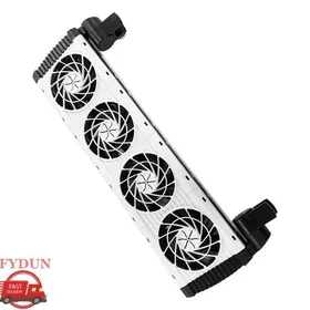 Meilleurs prix pour FYDUN Ventilateur de refroidissement daquarium Refroidisseur daquarium à 2 têtes animalerie hydrometre 2 4 ventilateurs
