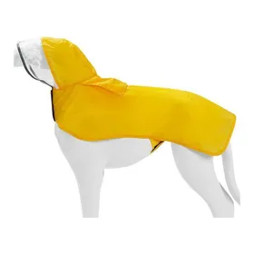 Comparer les prix de Manteau Imperméable Chien XXL Jaune avec Capuche - Vêtement Pluie Réglable en Nylon - Bandes Réfléchissantes pour Grands Chiens