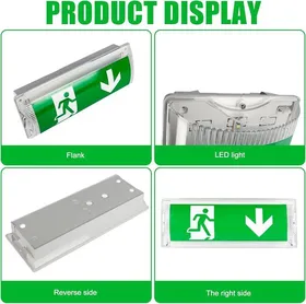 Comparer les prix de Bloc Autonome d'Eclairage de Sécurité 3 heures d'éclairage IP65 200Lm 6500K 27LED