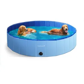 Meilleurs prix pour Piscine Pliable Pour Animaux De CompagnieBaignoire Pour ChienEn Plastique RigidePortableMultifonctionnelleEn Pvc Antidérapant