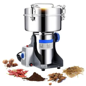 Meilleurs prix pour Moulin à grains électrique de 800 g 2980 W avec protection contre les surcharges convient aux céréales sèchesaux grains de maïs