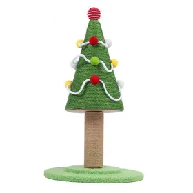 Comparer les prix de SALUTUYA Arbre à chat de Noël Arbre à chat Style arbre de noël en Sisal animalerie animal Aire de jeux pour chat de Noël grand