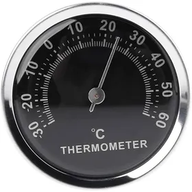 Comparer les prix de Mini thermomètre de voiture 58 mm Affichage analogique mécanique de la température avec autocollant