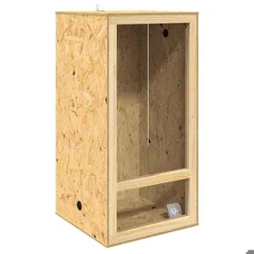 Meilleurs prix pour Terrarium en OSB - vidaxl - 50x50x100 cm - Marron - Usage intérieur - Espaces amples - Polyvalent