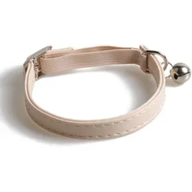Comparer les prix de Collier Chat Collier Anti Etranglement Ajustable Collier de Chat en Cuir avec Cloche Convient à la Plupart des Chats et Petits