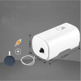 Meilleurs prix pour Pompe à Air pour Aquarium Jusquà 100L Pompe Silencieuse avec Pierre à Bulles3W