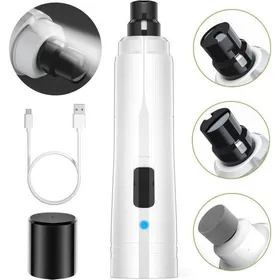 Comparer les prix de Lime à Ongle pour Chiens et Chats, Coupe Ongles Electrique Sûr Ultra-Silencieux Rechargeable USB, Lime Griffes Professionnel
