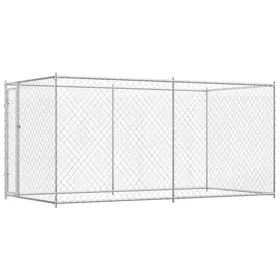 Meilleurs prix pour VENTE-FLASH Chenil dextérieur pour chiens 382x192x185 cm -(1125145025)VIDAXL