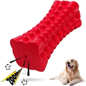 Meilleurs prix pour Jouet couineur indestructible pour chien caoutchouc résistant pour grands chiens agressifs durable et sûr pour jeu interactif