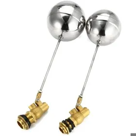 Meilleurs prix pour 2pcs robinet flotteur– Acier inox & laiton – Auto niveau deau – Pour abreuvoir bovins réservoir – 1 / 3/4
