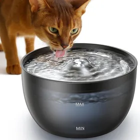Meilleurs prix pour Fontaine à Eau pour Chats Silencieuse 3L Distributeur Eau Chat Automatique avec 1 Filtre 3L Fontaine a eau chat+1 Filtre