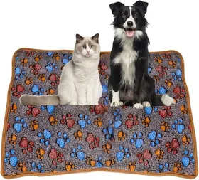 Comparer les prix de 1 couverture lavable pour chien gris foncé 107x75cm couverture canapé pour chien