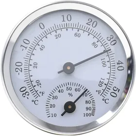 Comparer les prix de Thermomètre-hygromètre - 1 pièce analogique numérique intérieur extérieur - Type universel QIEDOVIEY