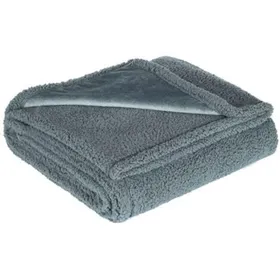 Comparer les prix de Couverture imperméable en flanelle pour chien grise 100 x 145 cm Couvertures pour chats et chiens