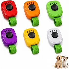 Meilleurs prix pour 6 Pièces ClickerPortable Clicker Chien DressageOutil entraînement InteractifCliquer Chienavec Bout des