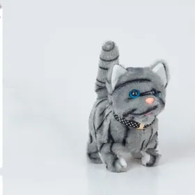 Comparer les prix de Jouet en peluche pour chat qui marche, chat interactif électrique, animal en peluche, queue qui miaule, tête qui pour enfants2
