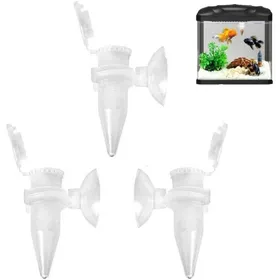 Comparer les prix de Distributeur automatique nourriture poissons – mangeoire conique pour aquarium (lot de 6) .