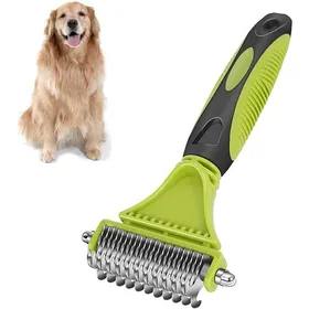 Comparer les prix de ®RisingFF Peigne de toilettage pour chien peigne épilatoire outils de toilettage pour animaux de compagnie