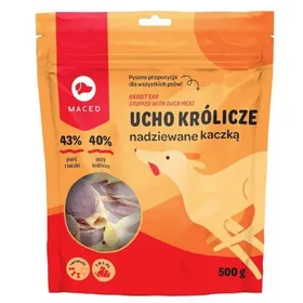 Comparer les prix de Snack pour chiens - MACED - Canard et Lapin - 500 g - Multicolore - Moins de 1 kg